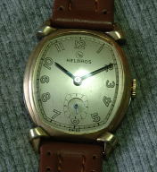 Helbros manual forties vintage with ribbon lugs